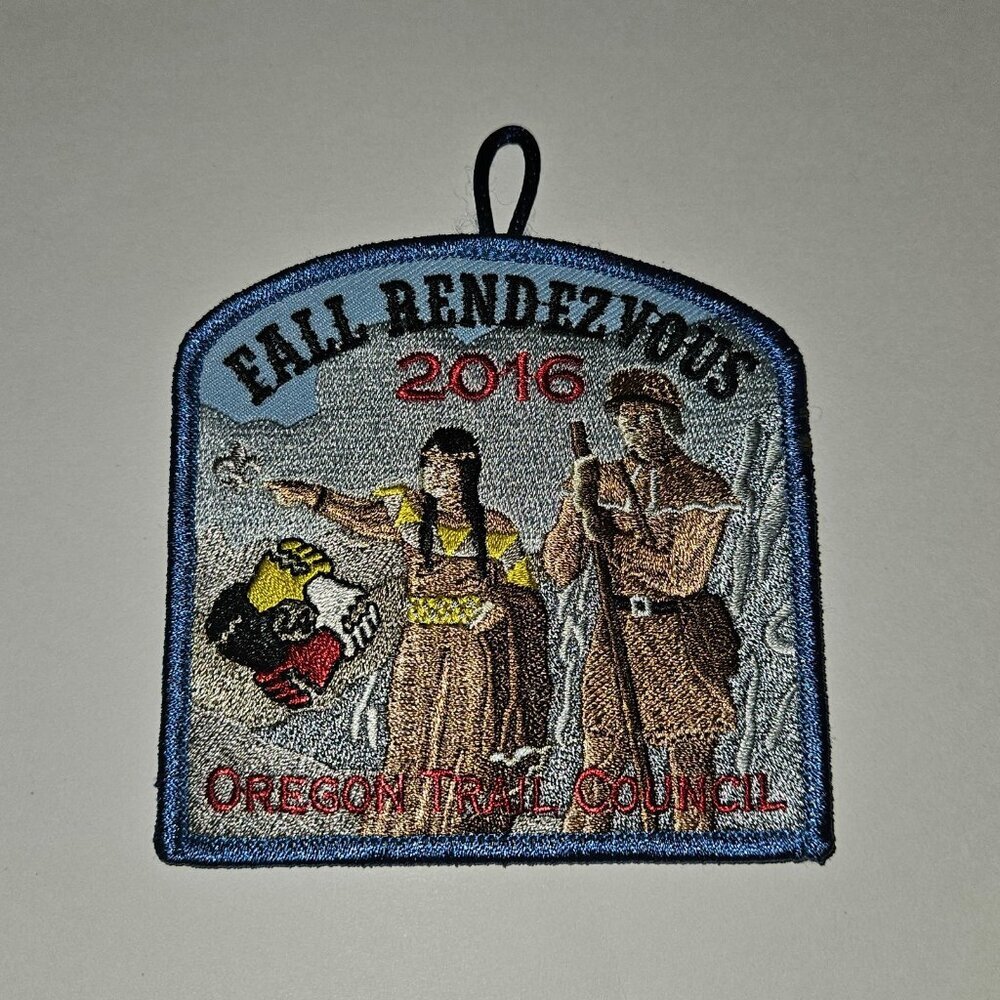 Cub Scouts Badge Patch Fall Rendezvous 2016 Oregon Trail Council Collectible